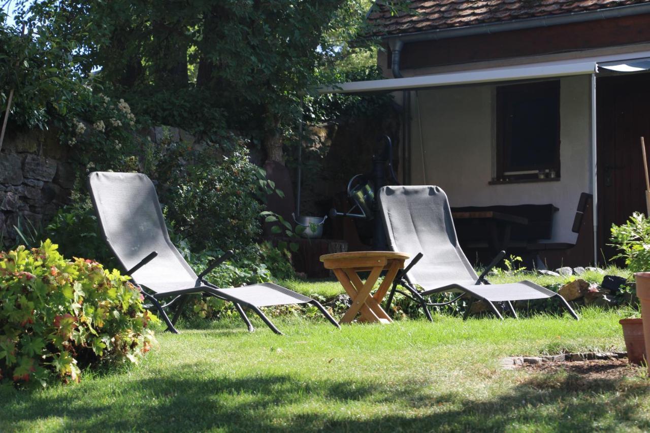Ferienhaus Burgblick Münzenberg Екстериор снимка