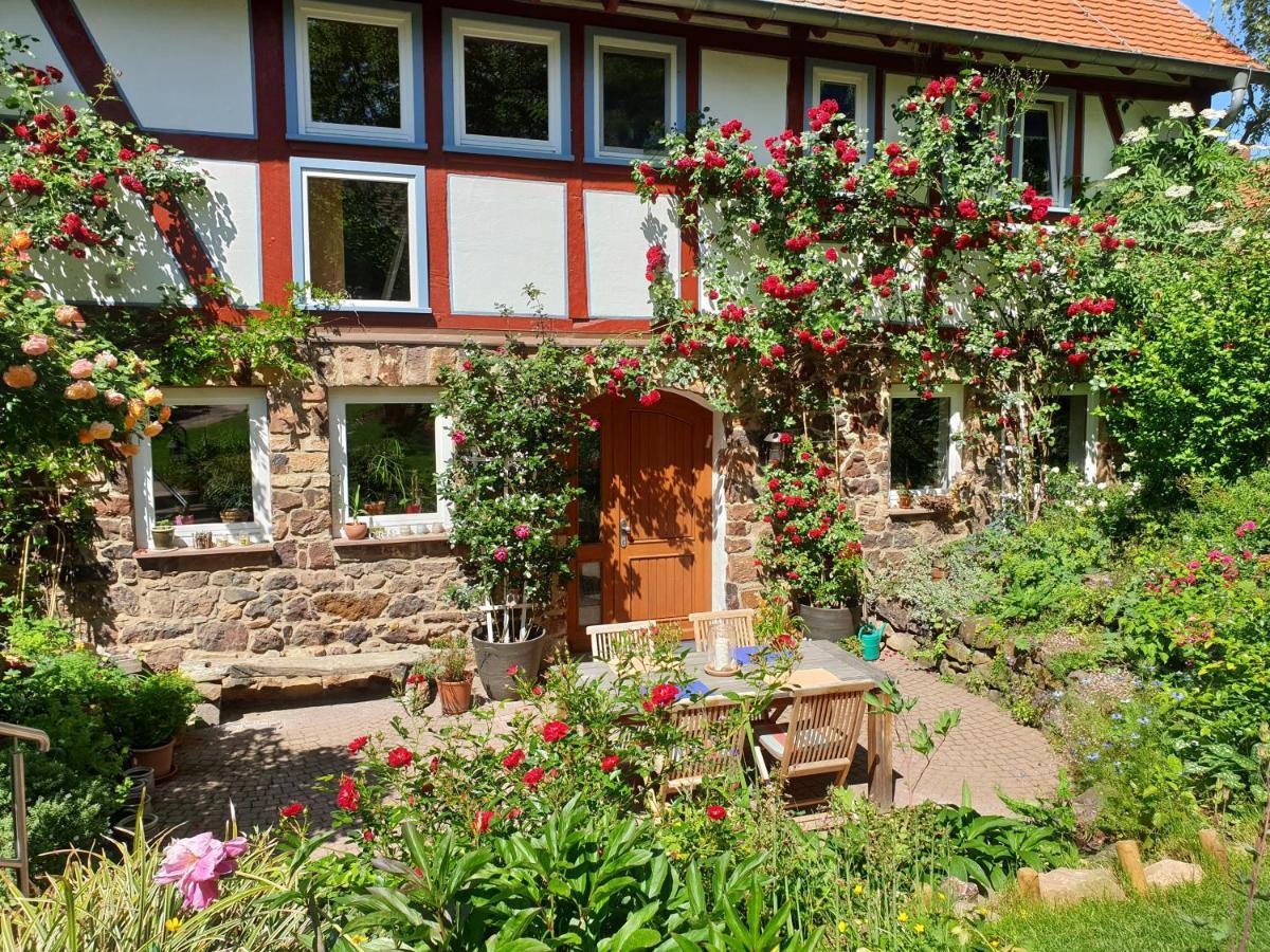Ferienhaus Burgblick Münzenberg Екстериор снимка