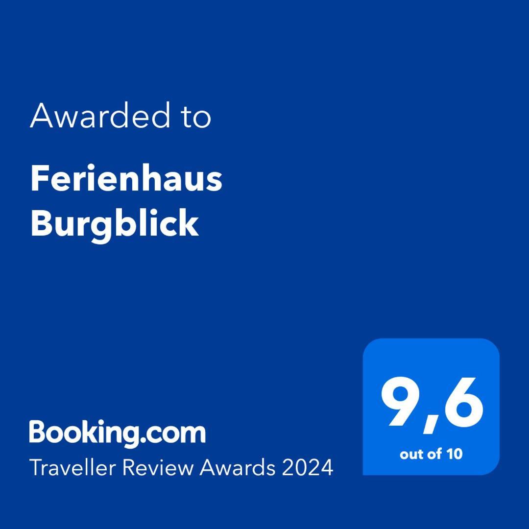 Ferienhaus Burgblick Münzenberg Екстериор снимка
